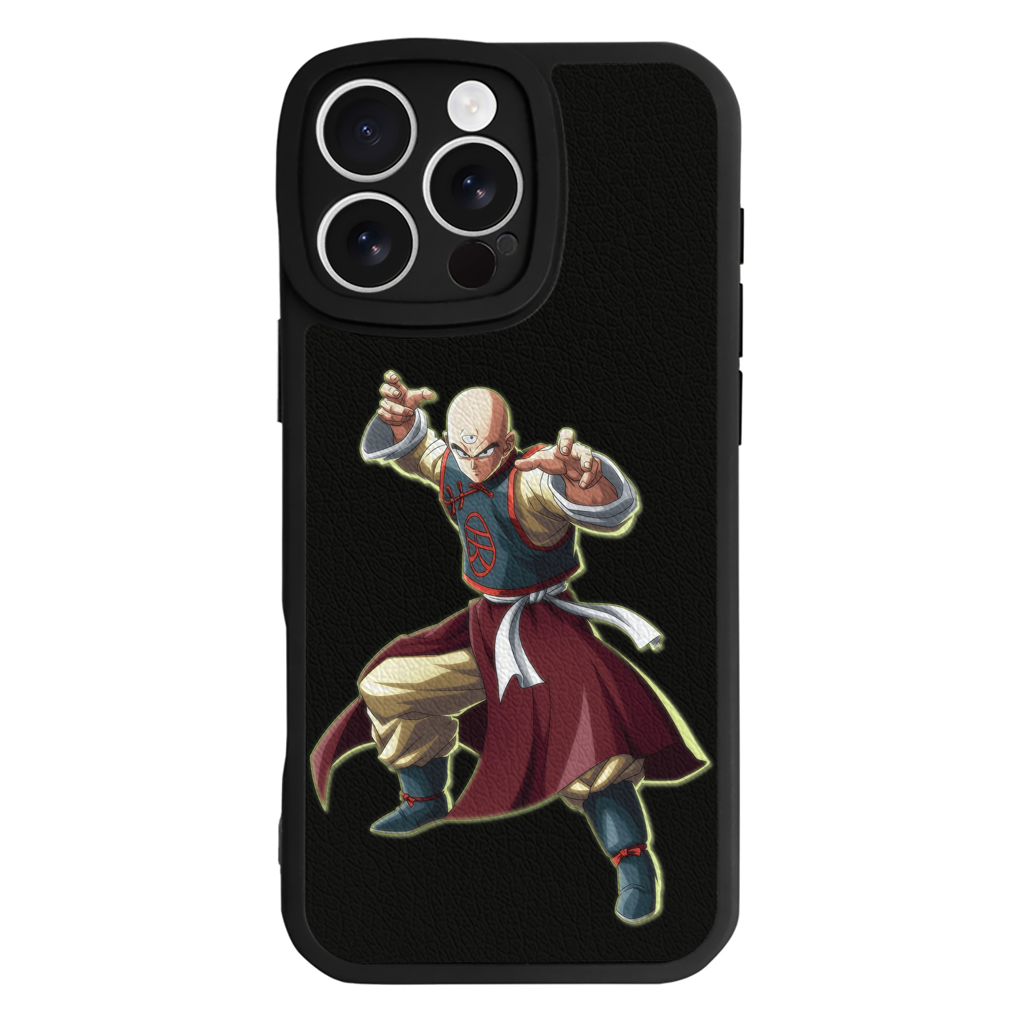 （画像用） ドラゴンボール DRAGON BALL 【iPhone 16シリーズ対応】シリコンスマホケース（レザー調） 材質：シリコン